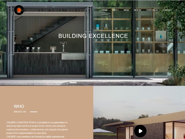 CALIBRE CONSTRUCTION